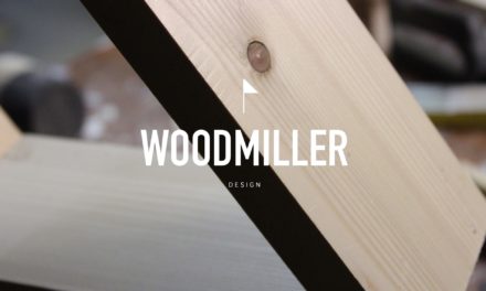 WOODMILLER: Minimal wood design, 100% made in Parma.